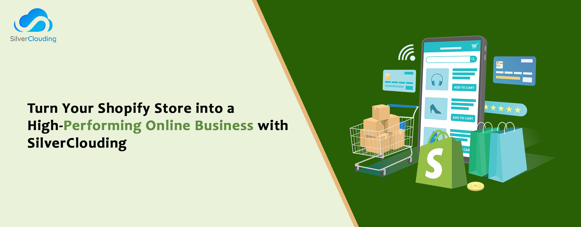 Turn Your Shopify Store into a High-Performing Online Business with Silver Clouding