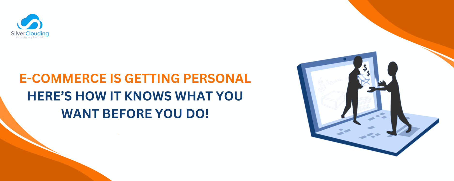 A shopper browsing an online store with personalized product recommendations and targeted offers based on user behavior.